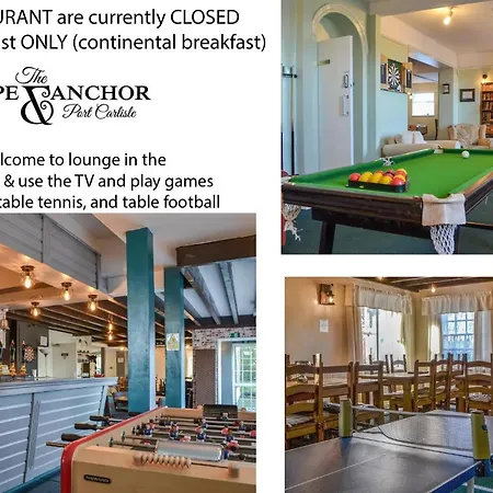 Hotel Hope & Anchor, Hadrian's Wall, Port Carlisle, Solway Firth, Area Of Natural Beauty 4*